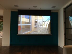 Guildford in ceiling screen down