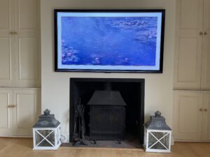 LG Gallery Art screen